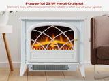 Dimplex 2kW Ritz White Optiflame Portable Electric Fire Stove RITZ20W