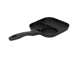 3-in-1 Non-Stick Egg Frying Pan, Fried Egg, Steak & Sausage Cooker V1263-JX-2973