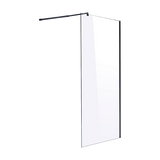 1200 x 2000mm Frameless 10mm Safety Glass Shower Screen V63-829871