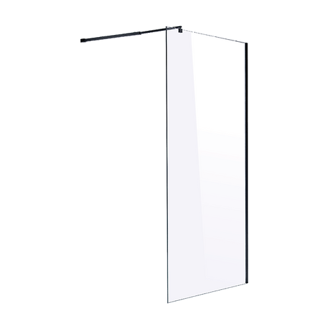 1000 x 2000mm Frameless 10mm Safety Glass Shower Screen V63-829911