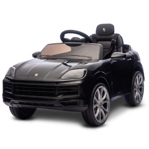 Kahuna Porsche Cayenne E Hybrid Coupe Licensed Kids Electric Ride On Car Remote Control 50W Dua CAR-PSCH-990-BK