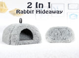 Cat - Rabbit House - Cat House - Plush - Warmth - 40x40x37 CM - Rodent - Cat Bed - Kitten V1188-MS101-01703-1