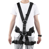 Outdoor Mountaineering Climbing Full Body Safety Belt Aerial Work Harness V1308-DSZKI-772