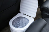Portable Camping Toilet Folding Toilet for Adults with Lid -Gray V1308-DSZKI-5-2