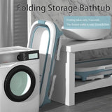 Folding Portable Bathtub Freestanding Spa , Large 148 cm V178-36991