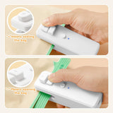 Mini Bag Sealer Heat Seal Tool, Upgraded 2 in 1 Rechargeable Portable Handheld Vacuum Food Sealer V1258-DP02-C-2514