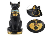 Egyptian Cat Resin Statue Figurine Household Room Ornament Crafts Gifts Home Decoration S V1294-YM0722-JY04725-01