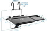 Car Table Tray with Adjustable Height and Tilt Car Desk for Laptop FITS on Any Car Model Holds V1192-AZ-W-10096