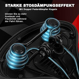 Comfortable unisex bicycle saddle with double shock absorbers, breathable waterproof ergonomic V1188-MS-325-0806