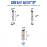 BN200pcs Tubular BN Crimp Terminals and HS-40J Crimping Pliers Set V1107-145-12761