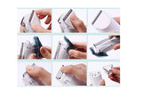 Pet Vacuum Hair Clipper Dog Shaver Clipper 3 Speed USB Electric Pet Razor Low Noise Pet Trimmer V1263-JX-6214-2