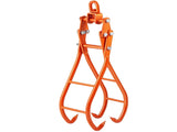 Timber Claw Hook, 28 inch 4 Claw Log Grapple for Logging Tongs, Swivel Steel Log Lifting Tongs, V952-YMQZQ28YC4ZK7BDLEV0