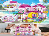 City Villa Castle Building Blocks Set With Pool V1142-LP1005006860909709