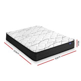 Giselle Bedding 16cm Mattress Medium Firm Queen MATTRESS-GLAY-Q
