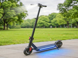 Electric Scooter 180W 18KM/H Foldable Height Adjustable Portable Riding Commuter Teens Adults ESC-180W-H178-BK