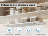Telescopic Under Cabinet Storage Rack, Floating Shoe Shelf V1369-AZ3-W-12667