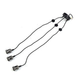 3 Arms Chandelier Lamp Holder Metal Retro Decoration Ceiling Light Socket for Home Dining Hall Bars V1294-YM0714-3119210197111