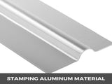 Radiant Floor Heat Transfer Plates 4' 50 pcs Omega Aluminum for 1/2" PEX V952-DBCND4FTPEX50PCS1V0