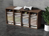 Literature Organizers, 36 Compartments Office Mailbox with Adjustable Shelves, Wood Literature V952-MZWJZLFPJBH36S6H5V0