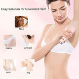 Rechargeable Women'S Hair Trimmer Painless Hair Removal For Women Underarm Hair & Bikini Area V1107-135-95389