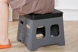 Portable Folding Toilet for Camping & Travel - Grey V1308-DSZKI-26-1
