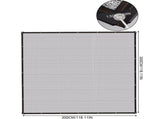 Aluminum Foil Insulation Shade Net Sunshade Cover Sun Shade Sail for Lawns Gardens Swimming Pools V1294-YM0715-211001YF33-6