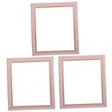 Wooden Canvas Frames 3 Sets for Photo Display, Art Projects, and Crafting V1369-AZ3-W-20834
