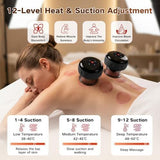 2 Packs Cupping Set,Smart Red Light Cupping Therapy Set Massager with Heat Cupping Kit for Massage V1107-110-77426-BLU-2PACK