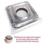 Gas stove protectors - Gas burner protectors - Aluminum foil gas stove - Gas stove foil - Kitchen V1189-WXF-260203-00538