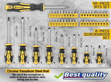 72-Piece Professional Precision Screwdriver Set - Magnetic Repair Tool Kit for Electronics, PC & V888-ELOSUNG33931