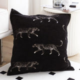 SOGA 50cm Black Throw Pillow Elegant Decorative Cushion Living Room Modern Home Decor FRENCHCUSHION332