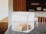 Transparent Acrylic Bread Container Organizer for Home Kitchen Use V1369-AZ3-W-20893
