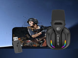 2.4GHz Wireless Gaming Headphone Bluetooth RGB Game Headset for PC Smartphone PS4/PS5 Switch V1263-JX-7055