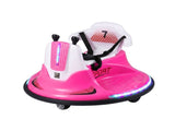 Rigo Ride on Cars Kids Bumper 12V Ride on Toy Toddler Remote Control Pink RCAR-BUMPER-S-PK