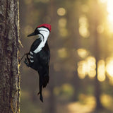 17 Inch Realistic Woodpecker Deterrent - Lifelike Woodpecker Decoy with Iron Wire - Garden & Yard V1366-AZ2-W-16425