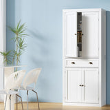 Artiss Buffet Sideboard Cupboard Cabinet White FUR-S-SID-03-WH-AB