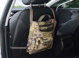 Car Seat Back Organizer with Laptop Storage - Large Capacity Front Seat Organizer with Adjustable V1366-AZ2-W-16527