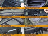 Capacity 80L Mountaineering Backpack Waterproof Outdoor Running Bag Bag Large Capacity Riding Bag V1369-AZ3-W-15881