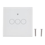 For Tuya Zigbee Light Switch 3Gang EU Remote Control Touch Switch 100240V 50HZ/60HZ V1294-YM0901-3113210139111