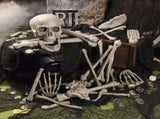 28Pcs Halloween Skeleton Bones Halloween Props Skeleton Tricky Bones Haunted House Party Decorations V1294-YM0717-10036888