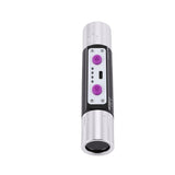 Violet Light Flashlight 3W Rechargeable 254nm 365nm 395nm Dual Head Torch Detector for Money V1294-YM0901-3119260003611