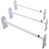 Van Roof Ladder Rack, 3 Bars Alloy Steel Roof Racks, 750 LBS Capacity Rain-Gutter Roof Rack, V952-XSHCH37503964J82WV0