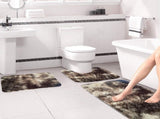 5Pc Bath Mats for Bathroom, Quick-Dry Bathroom Rugs Sets Washable Non-Slip Bath Mat Ultra Soft V1189-LWWAL-20260325-01088