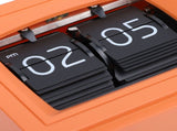 Flip Clock Retro TV Shape Mechanical Battery Operated Reminder Function Page Turning Clock for Study V1294-YM0901-3115240045211