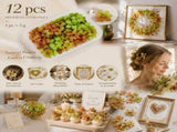 Soft Jade Tone Preserved Hydrangea Gradient Craft Flower Large Pack 125g Boxes V1221-XM-LB825-ZS19