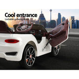Kids Electric Ride On Car Bentley Licensed EXP12 Toy Cars Remote 12V White RCAR-EXP12-WH