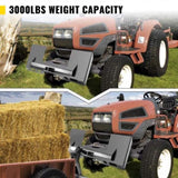Universal Skid Steer Mount Plate 6.35mm Thick Skid Steer Plate Attachment1360.78kgWeight Capacity V952-FHZXAZBHS-CIRKGK3V0