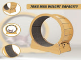 Cat Running Wheel w/ Carpet Runway Cat Exercise Wheel for Fitness Cat Treadmill V63-841891
