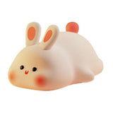 Night Lights Rabbit Light New Cute Silicone Baby Animal Night Lamp Rabbit Night Light For Kids 3 V1370-AZ4-17413