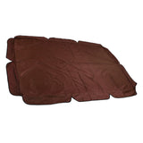 Outdoor Swing Canopy Waterproof Porch Top Cover Replacement UV Proof for Patio Yard Chair Brown V1294-YM0718-3111220247514